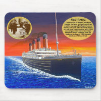 New Titanic mouse pad