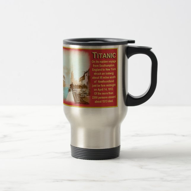 New Titanic Travel/Commuter Mug (Right)