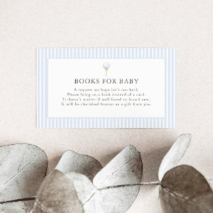 New to the Club Golf Blue Books for Baby Enclosure Card