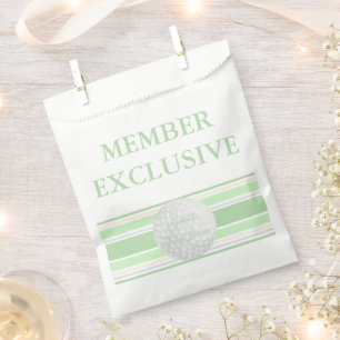 New To The Club Preppy Baby Shower Favour Bags