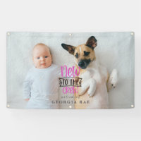 New to the Crew | Birth Announcement Yard Sign