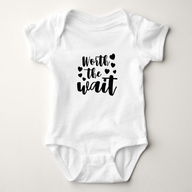 New To The CREW Cute Baby Bodysuit (Front)