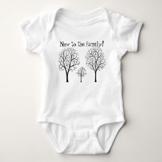 New to the Family Tree Baby Bodysuit