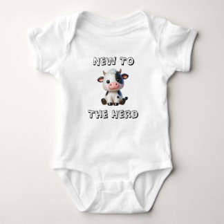 New To The Herd Baby Bodysuit