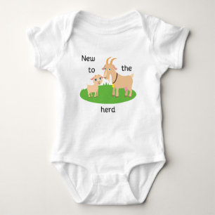New To The Herd Baby Bodysuit 