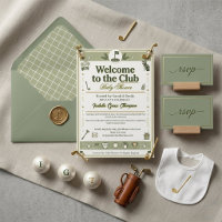 New to the Preppy Sage Green Country Club Golf