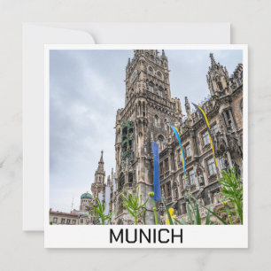 New Town Hall tower in Munich, Germany