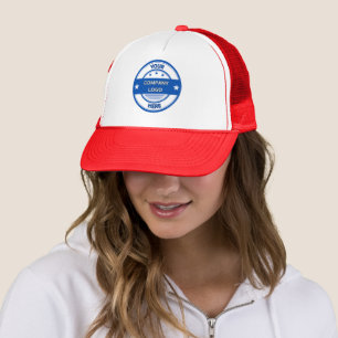 NEW! Trucker Hat - Red - Customise