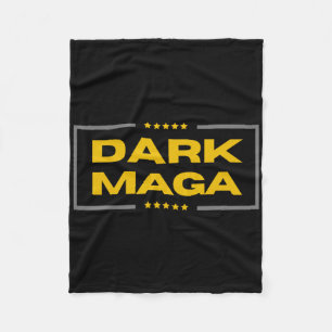 New! Trump Gold Mega Dark Mega Tee - Trump Dark Go Fleece Blanket