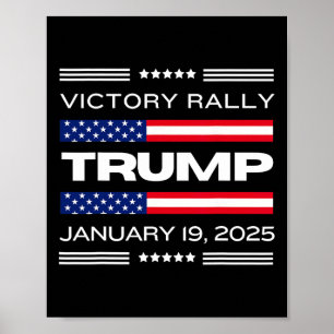 New! Trump Victory Rally Mega Historic The Last Tr Poster