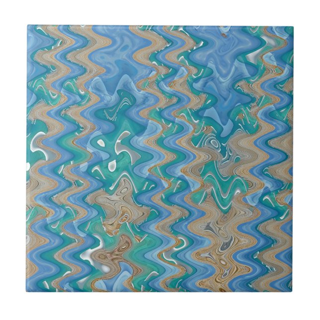 New Turks Pier Abstract 3, 2011 | SVP Images Tile (Front)