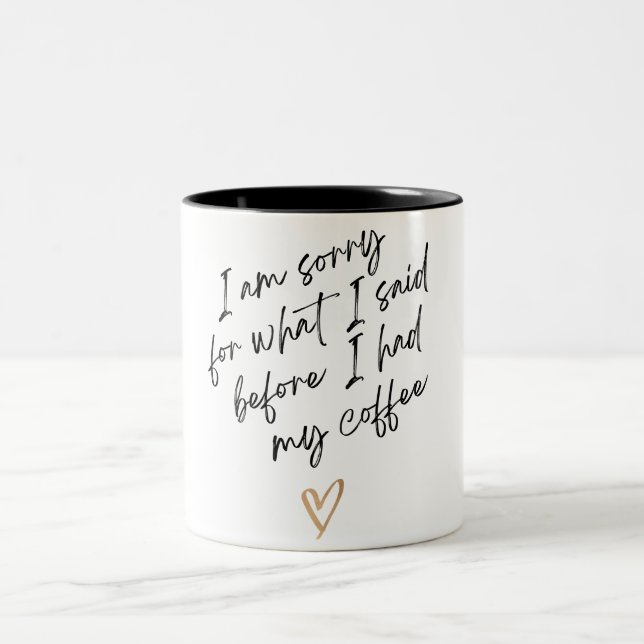 New  Two-Tone coffee mug (Center)