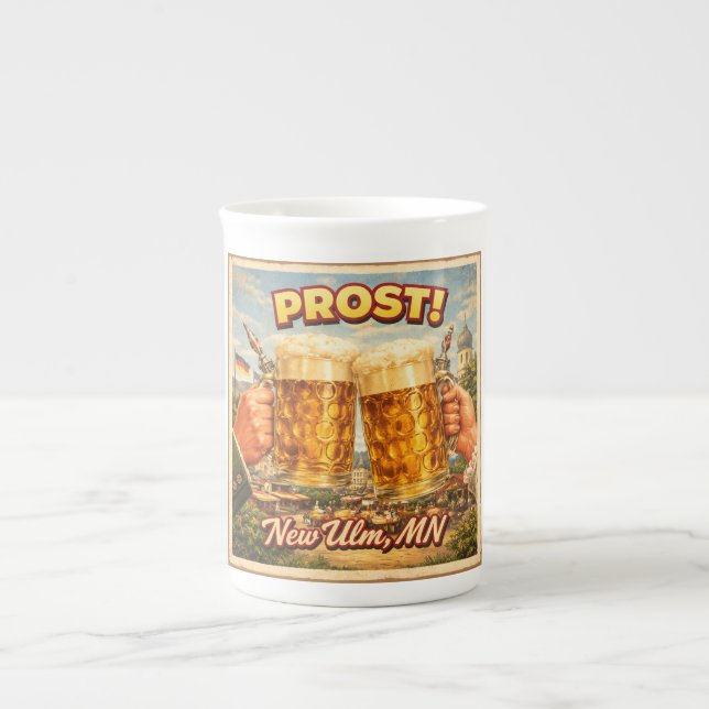 New Ulm MN Minnesota German Prost Mug (Front)