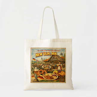 New Ulm MN Minnesota Vintage German Tote Bag