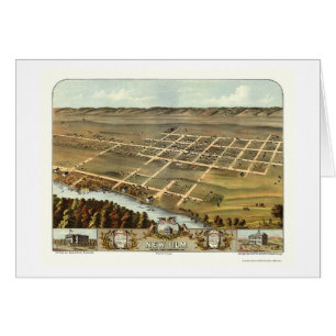 New Ulm, MN Panoramic Map - 1870