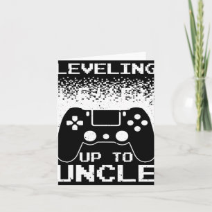 New Uncle For Men Boys Soon To Be Uncle Nephew Gam Card