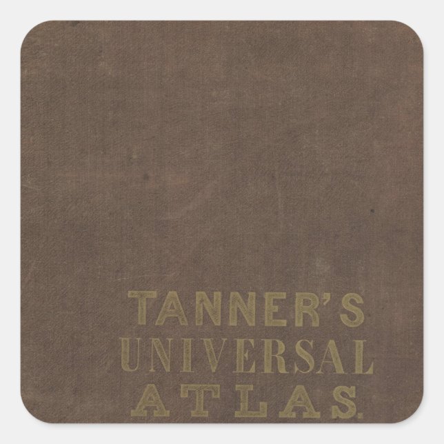 New Universal Atlas Square Sticker (Front)