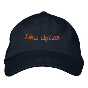 New Update Navy Adjustable-Hat Stylish Fit Wear Embroidered Hat