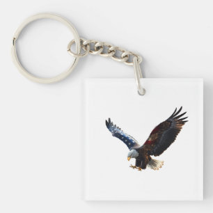 New USA egle cap  Key Ring