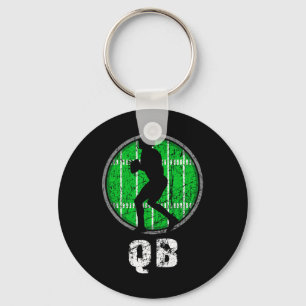 New, Usa Football Quarter Back, Nostalgic Nge Vint Key Ring