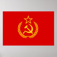 New Ussr, Democratic Republic of the Congo flag