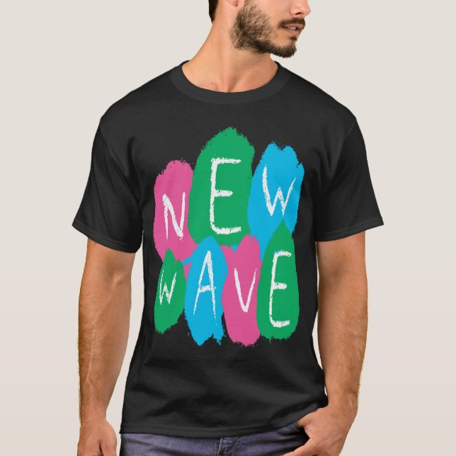 New Wave Graffiti Paint T-Shirt (Front)