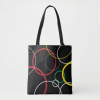 New Wave Rock Colour Tote Bag