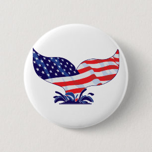 New-Whale-Tail-[Converted] 6 Cm Round Badge