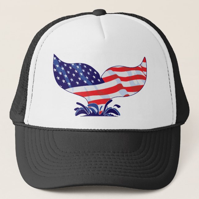 New-Whale-Tail-[Converted] Trucker Hat (Front)