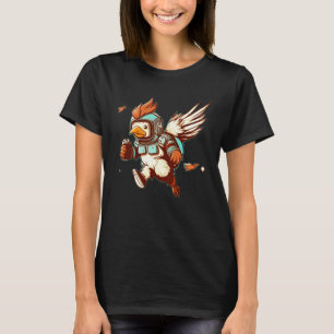 New Wing with Jet Pack for Chicken T-Shirt