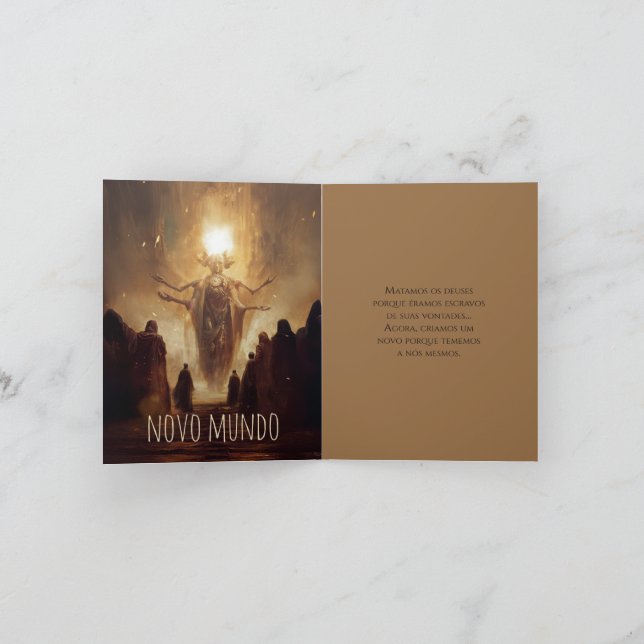 New World Card (Inside)