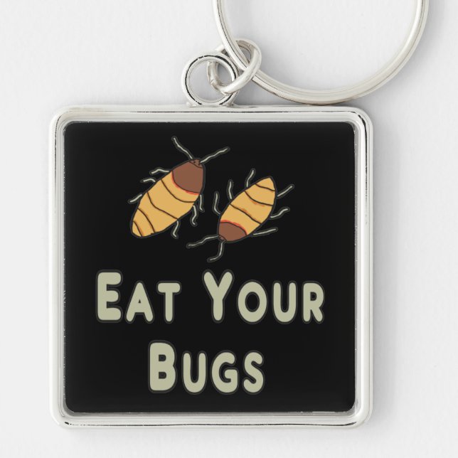 New World Order - Eat Your Bugs Key Ring (Front)