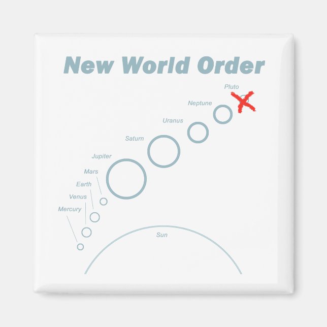 New World Order Magnet (Front)
