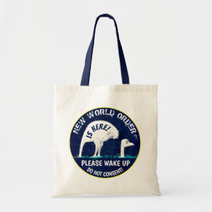 New World Order tote Bag