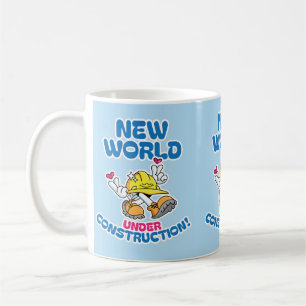 New World Under Construction - JW Volunteer Coffee Mug