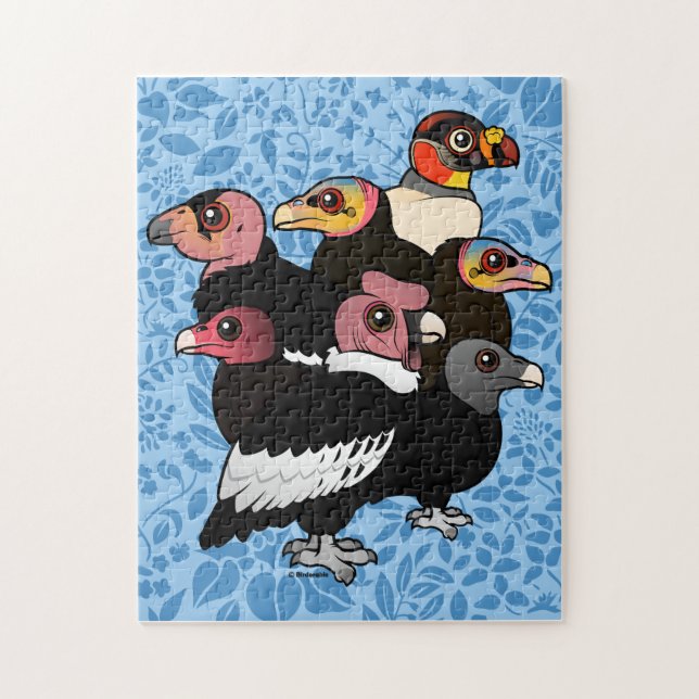 New World Vultures Jigsaw Puzzle (Vertical)
