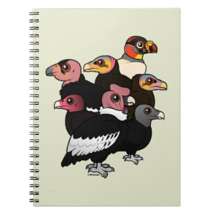 New World Vultures Spiral Notebook