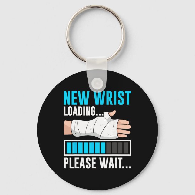 New Wrist Loading... Please Wait... Broken Arm Cas Key Ring (Front)