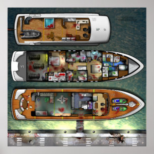 New Yacht Design Poster