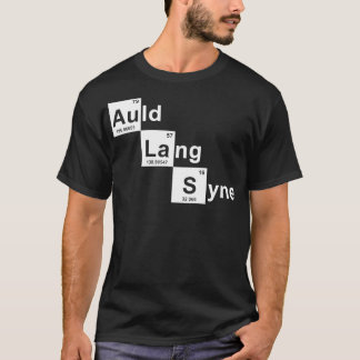 New Year 2024 Auld Lang Syne New Year Scientific E T-Shirt
