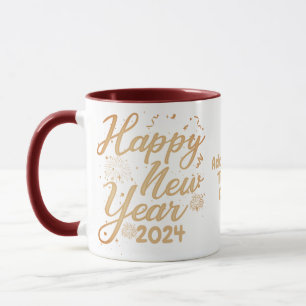 New year 2024 Firework Happy New years Eve Party M Mug
