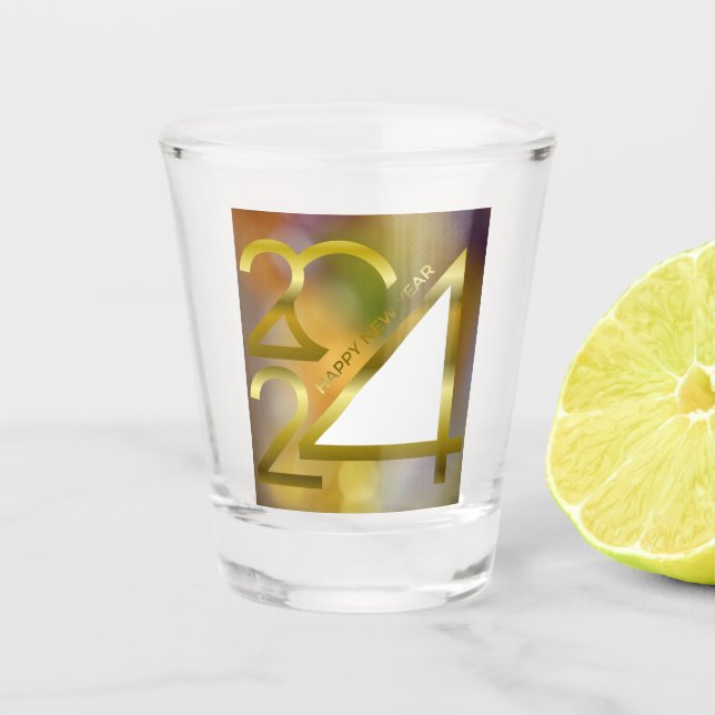 New Year 2024 Shot Glass (Front)
