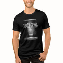 "New Year 2025 Bella Canvas Mens Black Tshirt"