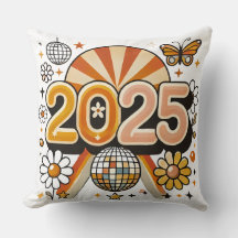 New Year 2025 Retro Celebration
