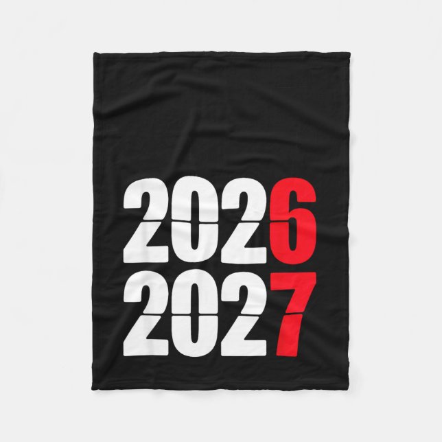 New Year 2026 67 Meme Six Seven Gen Alpha Slang  Fleece Blanket (Front)