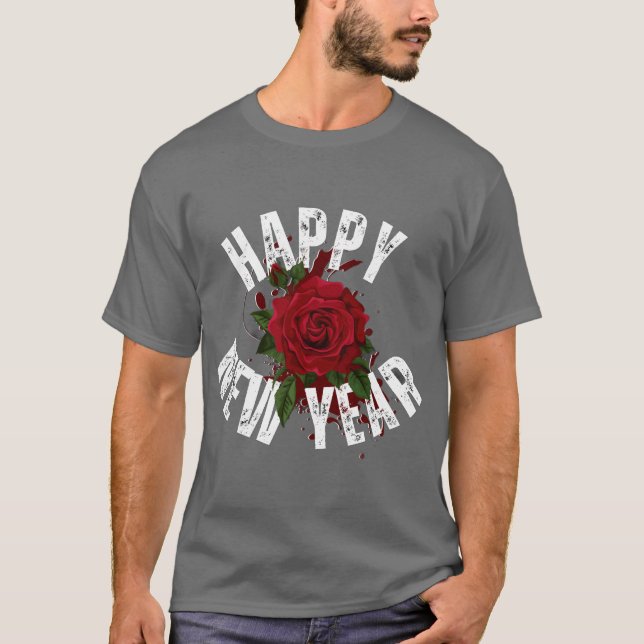 New Year 2026 Celebration T-Shirt (Front)