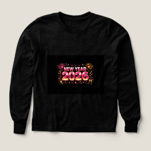 New Year 2026 Celebration T-Shirt Stylish Party