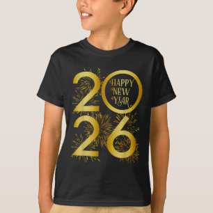New Year 2026 Fireworks - Happy New Year 2026 T-Shirt