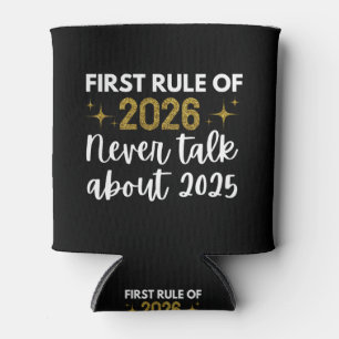 "New Year 2026 Funny Can Cooler