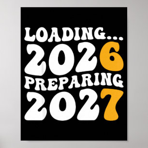 New Year 2026 Shirt Funny 67 Meme Six Seven  Poster